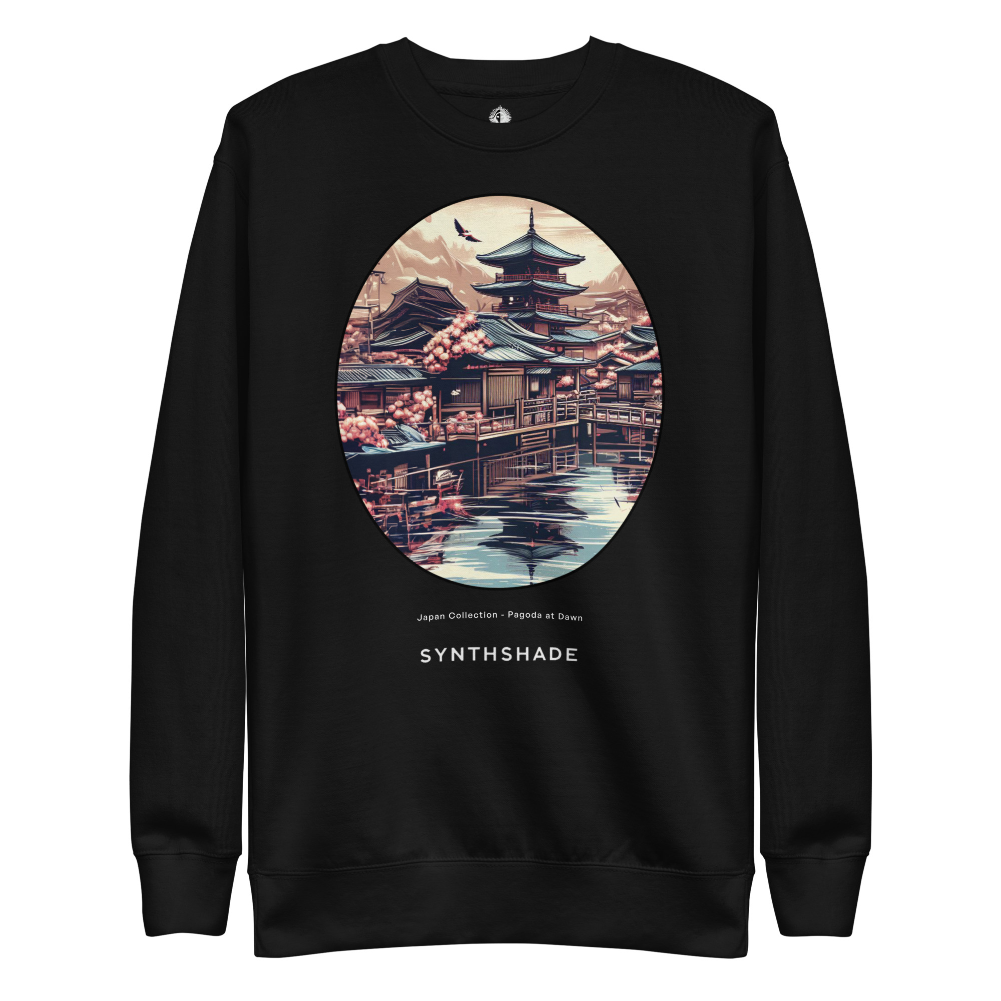 Pagoda at Dawn | Unisex Premium Sweatshirt