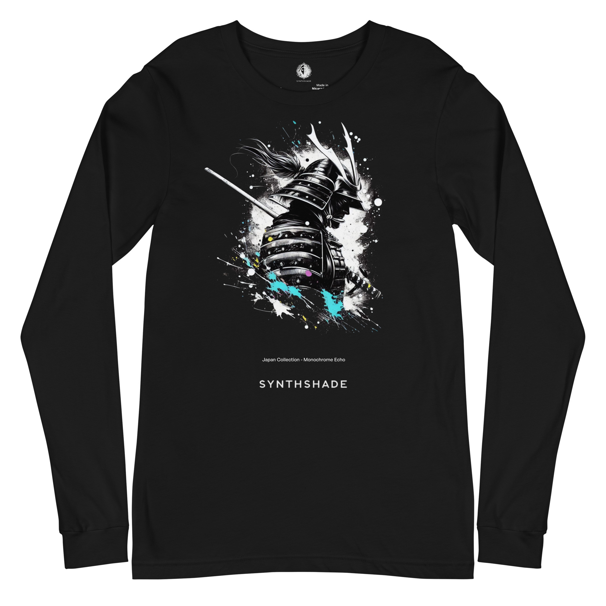 Monochrome Echo | Unisex Long-Sleeve Tee